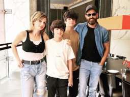 Hrithik Roshan and Sussanne Khan come together for family picture to celebrate Hridaan’s 14th birthday