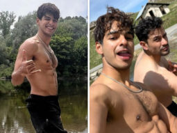 Ishaan Khatter shares a fun video of him and Kunal Kemmu taking a dip in ice cold water