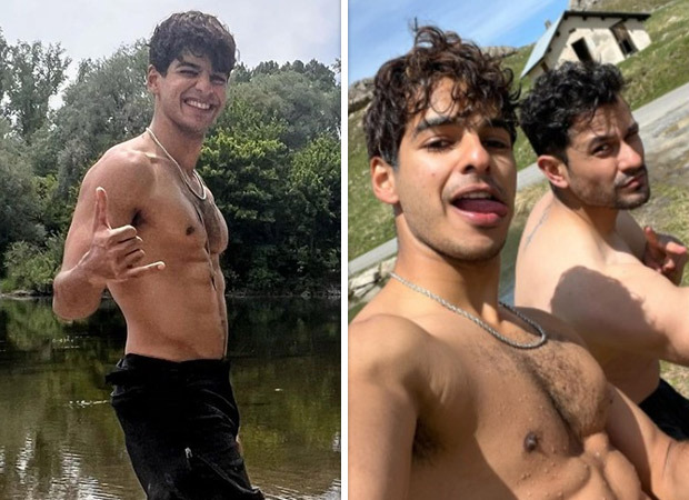 Ishaan Khatter shares a fun video of him and Kunal Kemmu taking a dip in ice cold water