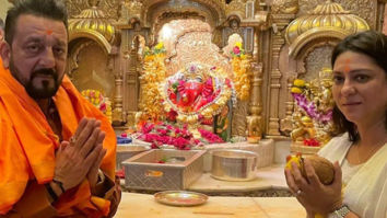 KGF – Chapter 2 star Sanjay Dutt visits Siddhivinayak Temple along with his sister
