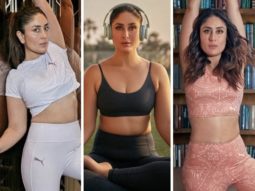 Kareena Kapoor Khan dons monochrome athleisure in latest yoga photos