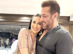 Karisma Kapoor gives Salman Khan a tight hug at Eid party; fans say “Please get married”