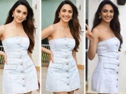 Kiara Advani makes heads turns in strapless mini denim dress worth Rs.4,227 for Bhool Bhulaiyaa 2 promotions