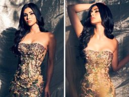Mouni Roy makes a case for sequin in nude embellished strapless gown for Karan Johar’s 50th Birthday bash