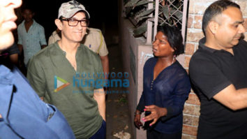Photos: Aamir Khan snapped at a dubbing studio in Bandra