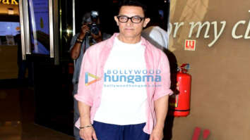 Photos: Aamir Khan snapped at the trailer preview of Laal Singh Chaddha