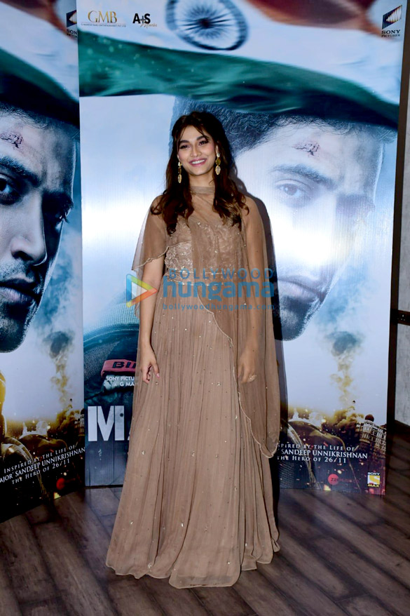 photos adivi sesh and saiee manjrekar promote their film major 4