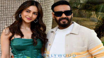Photos: Ajay Devgn and Rakul Preet Singh snapped in Delhi for Runway 34 promotions