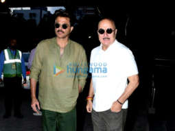 Photos: Anil Kapoor, Anupam Kher and Ramesh Taurani snapped at PVR Icon post a screening of RRR
