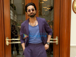 Photos: Ayushman Khurrana and Andrea Kevichusa snapped during the promotions of Anek in Delhi