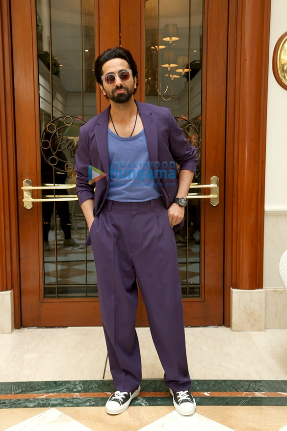 Photos: Ayushman Khurrana and Andrea Kevichusa snapped during the promotions of Anek in Delhi Photos: Ayushman Khurrana and Andrea Kevichusa snapped during the promotions of Anek in Delhi