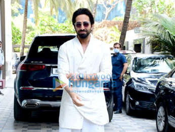 Photos: Ayushmann Khurrana snapped promoting his film Anek