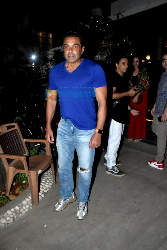 photos bobby deol abhay deol emily shah shabbir boxwala and prashant shah snapped at mizu restaurant in khar 5