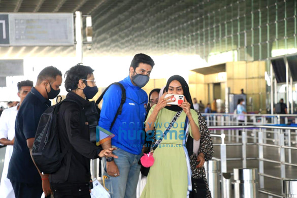 Photos: Celebs depart for the All Stars Football match in Dubai Photos: Celebs depart for the All Stars Football match in Dubai