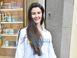 Photos: Giorgia Andriani spotted at a salon in Bandra