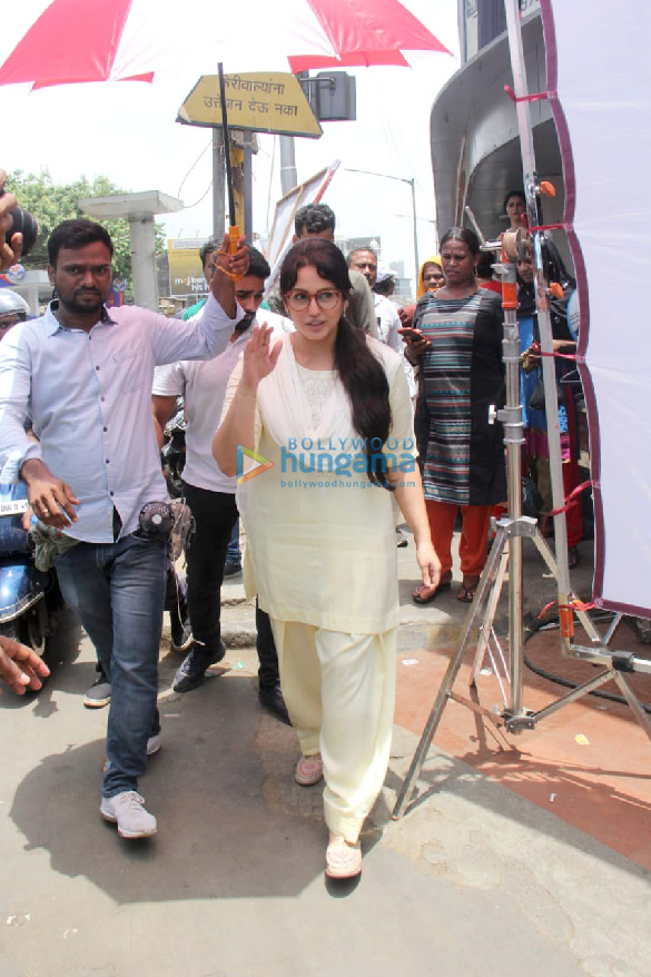 photos huma qureshi snapped on the sets of tarla in bandra 4