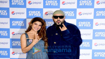 Photos: Jacqueline Fernandez and Badshah snapped at the Pepsi anthem song launch