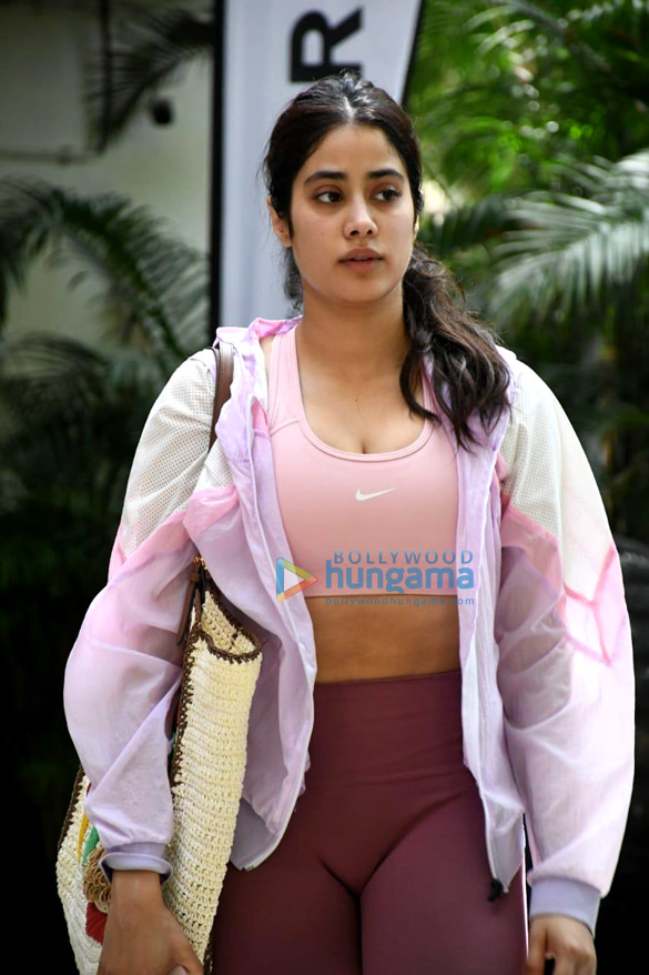 photos janhvi kapoor spotted at a gym 4 2
