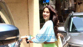Photos: Janhvi Kapoor spotted outside a pilates studio