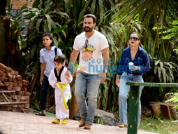 Photos: Kareena Kapoor Khan, Saif Ali Khan and Taimur Ali Khan snapped along with Nikhil Dwivedi and family in Bandra