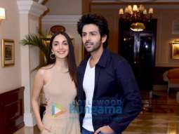 Photos: Kartik Aaryan and Kiara Advani snapped during the promotions of Bhool Bhulaiyaa 2