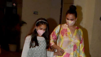 Photos: Lara Dutta and Diana Penty spotted at Dia Mirza’s residence
