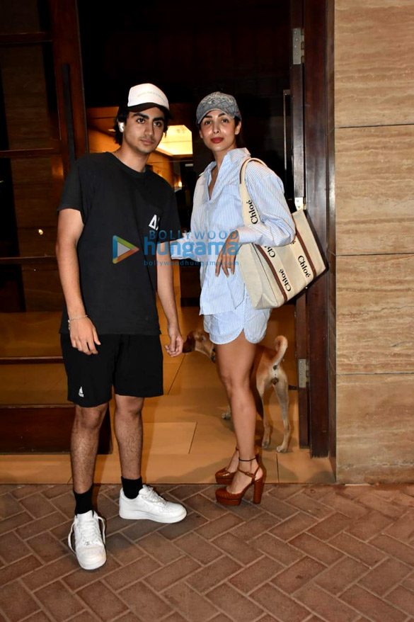 photos malaika arora spotted with her son in bandra 3