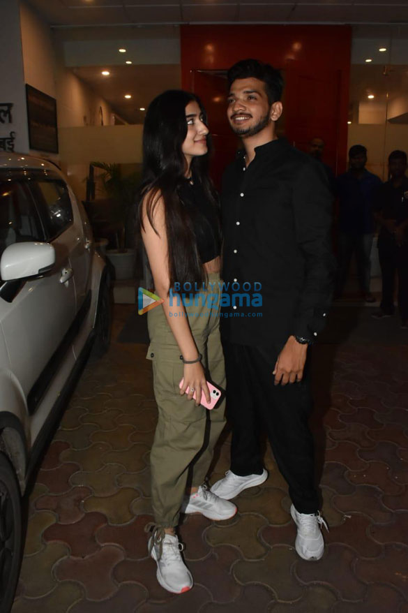 photos munawar faruqui spotted attending a stand up comedy show with girlfriend nazila in khar 1