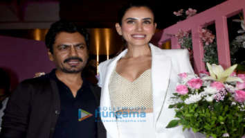 Photos: Nawazuddin Siddiqui, Sonnalli Seygall, Nushrratt Bharuccha and others snapped at Pink Wasabi in Juhu