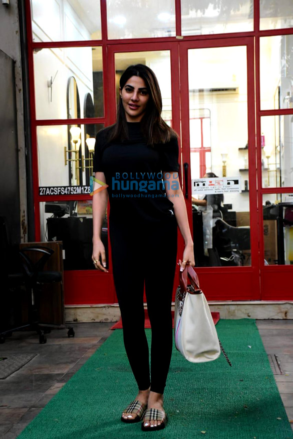 photos nikki tamboli snapped in bandra 3