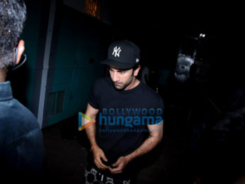 Photos: Ranbir Kapoor and Alia Bhatt spotted together in the city after a photoshoot for Brahmastra