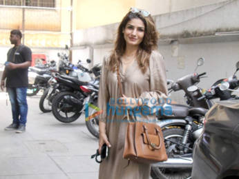 Photos: Raveena Tandon spotted at Yogisattva