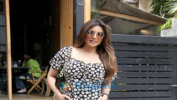 Photos: Shama Sikander and Saiyami Kher snapped at Mizu restaurant in Bandra