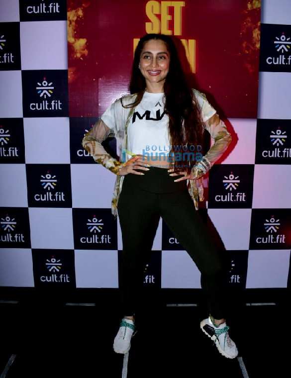 photos shibani dandekar and anusha dandekar snapped at cult fitness launch event 2