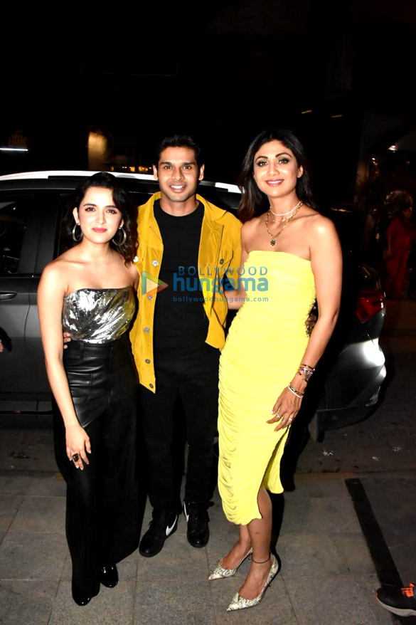 photos shilpa shetty abhimanyu dassani and shirley setia snapped during the promotions of nikamma 5 2