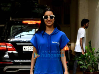 Photos: Shraddha Kapoor snapped at a dubbing studio in Juhu
