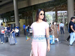 Photos: Sonal Chauhan spotted at the airport post the trailer launch of F3