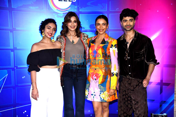 Photos: Sonali Bendre, Shriya Pilgaonkar, Taaruk Raina and Sanjeeta Bhattacharya grace the the trailer launch of The Broken News