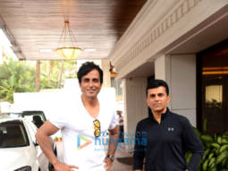 Photos: Sonu Sood spotted at Anand Pandit’s office