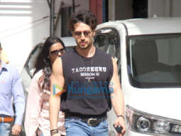 Photos: Tiger Shroff snapped outside the Dharma office in Khar