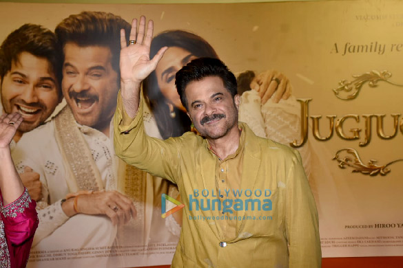 photos varun dhawan kiara advani anil kapoor and neetu kapoor arrive for the trailer launch of their film jugjugg jeeyo 9