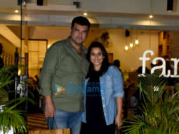 Photos: Vidya Balan and Siddharth Roy Kapur snapped at Farmers’ Cafe in Bandra