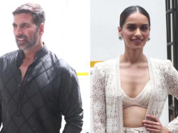 Spotted: Akshay Kumar and Manushi Chhillar promoting Prithviraj