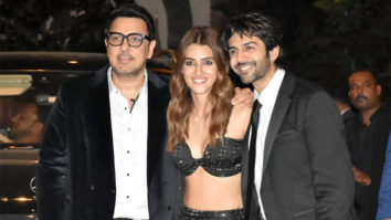 Spotted: Kartik Aaryan, Vicky Kaushal, Diana Penty, Rajkummar Rao, Kriti Sanon and others at Pooja Vijan’s reception ceremony