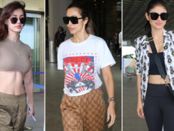 Spotted: Malaika Arora, Mouni Roy and Disha Patani at Mumbai airport