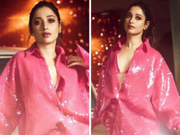 Tamannaah Bhatia sparkles in mini pink sequin co-ords worth Rs. 2.27 lakh at Karan Johar’s birthday bash