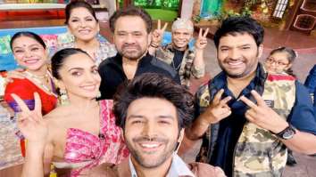 The Kapil Sharma Show: Kartik Aaryan, Kiara Advani, Rajpal Yadav and Anees Bazmee promote Bhool Bhulaiyaa 2; click a selfie with the comedian