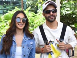 Varun Dhawan and Kiara Advani return Mumbai after promoting JugJugg Jeeyo in Chandigarh