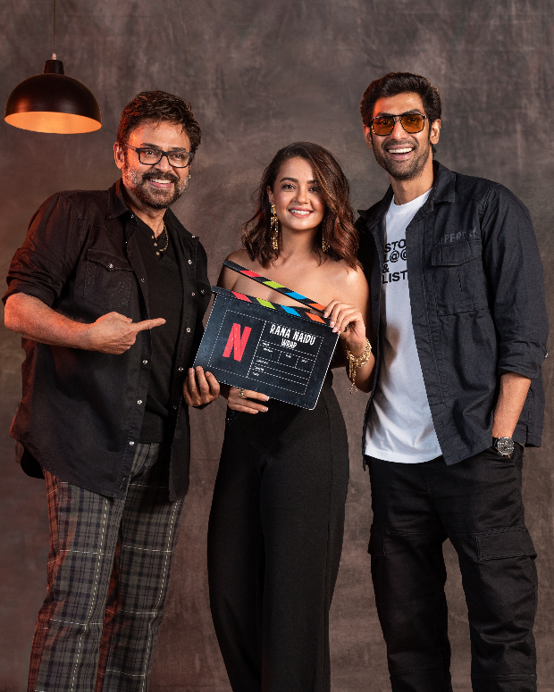 Venkatesh Daggubati, Surveen Chawla, Rana Daggubati wrap up Indian adaptation of Ray Donovan titled Rana Naidu, see pics