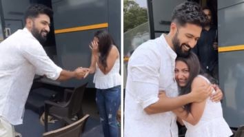 Vicky Kaushal’s female fan sobs, shivers after she gets a hug from him